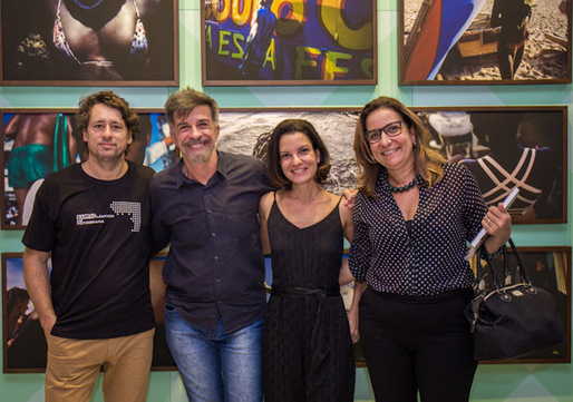 Christian Cravo, Fernando Guerreiro, Adriana Cravo e Silvia Russo