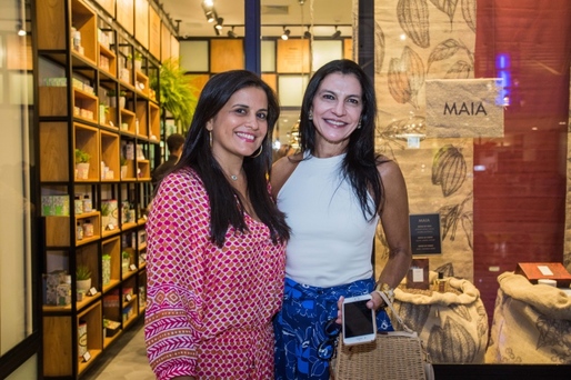 Dani Neeser e Maria Clara Nogueira