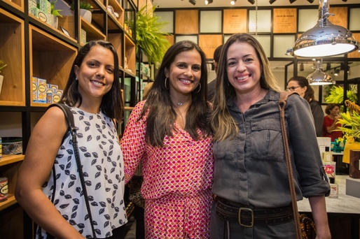 Meire Araujo, Dani Neeser e Gleice Ferreira