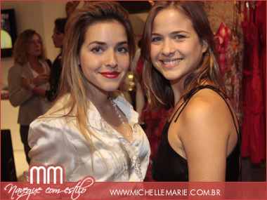 Monique Alfradique e Luiza Valdetaro