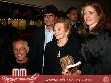 Nelson Mota, Antonio Andrade, Patricia Andrade e Maria Andrade