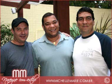 Carlos Lacerda, Edgar Neto e Valmir Paulo