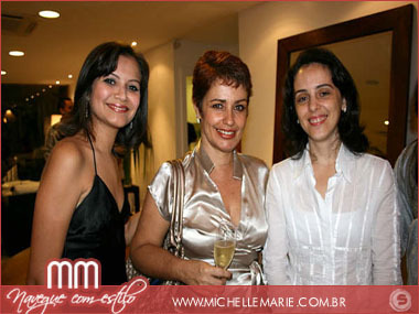 Eliane Novais, Fátima Maciel e Sheila Cardoso