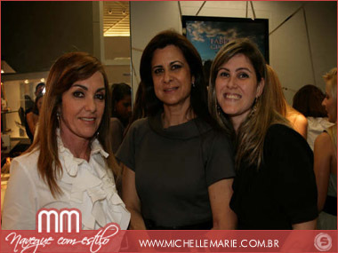 Marcia Sales, Sandra Maciel e Joana Pedreira