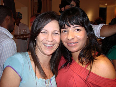Adélia Estevez e Carol Lobão