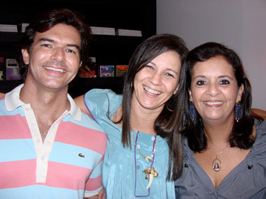 Emerson Carvalho, Adélia Estevez e Selma Bandeira