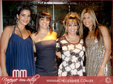 Priscila Asfora, Renata Guimarães, Maria Luíza e Nara Pellicelli