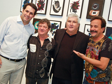 Zeca Fernandes, Sérgio Rabinovitz, Guel Silveira e Bel Borba