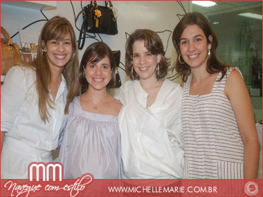 Érika Guimarães, Fabiana Duran, Bianca Passos e Manuela Andrade