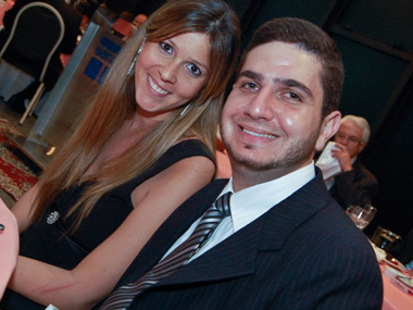 Juliana Andrade e Joseph Tawil