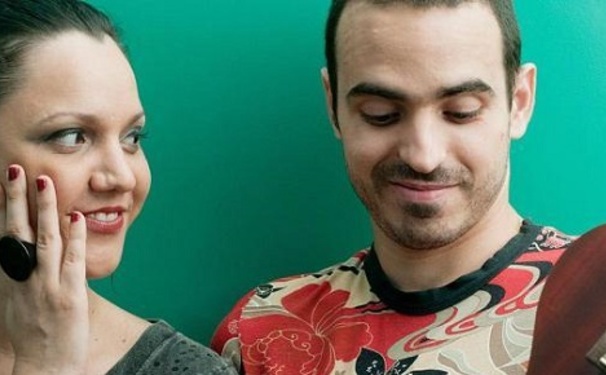 Marcela Bellas e Gabriel Póvoas no Sesc-Senac Pelourinho