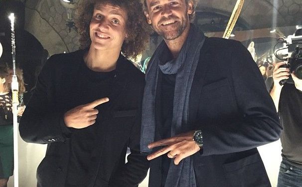 Guga Kuerten e David Luiz em Paris