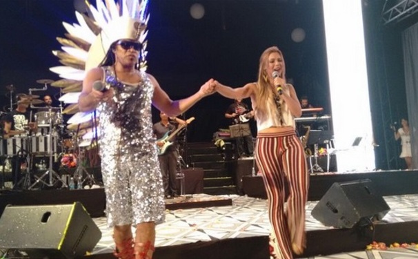 Vina Calmon brilha no fim de semana com shows e participações