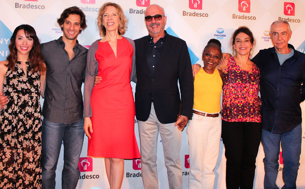 Marília Gabriela participa de Coletiva de Imprensa da peça 'Vanya e Sonia e Masha e Spike' em São Paulo