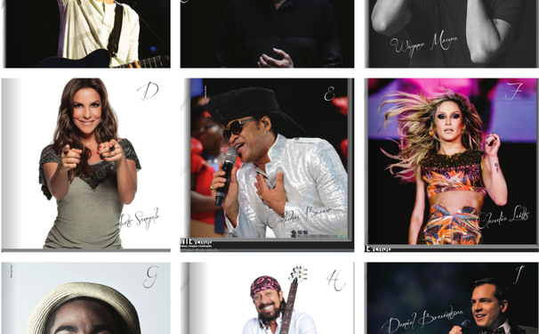 23 artistas homenageados nos 15 anos de Michelle Marie.