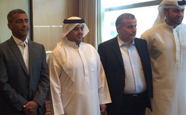 Romário em Dubai! 