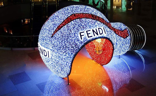 Decor de Natal Fendi
