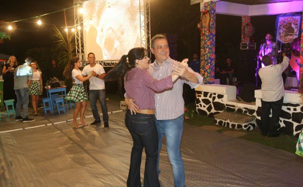 Forro Solidário no Palácio de Ondina.