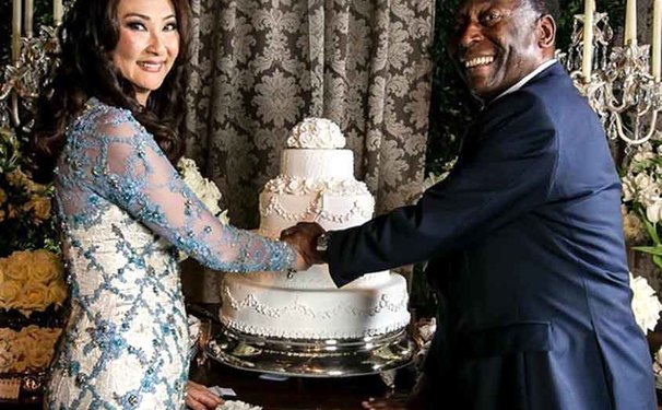 Rei Pelé se casa pela terceira vez!