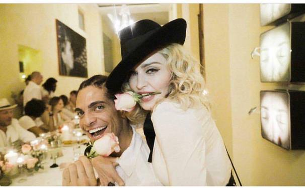 Baianinho no b'day de Madonna 