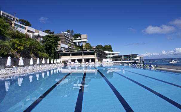 Uma tarde concorrida no Iate Clube