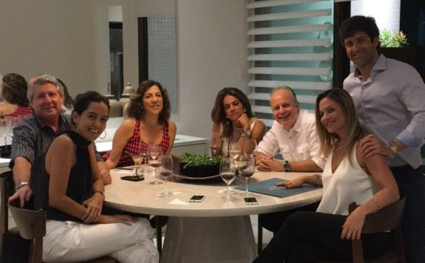 Final de tarde no Edf San Lázaro da Santa Helena