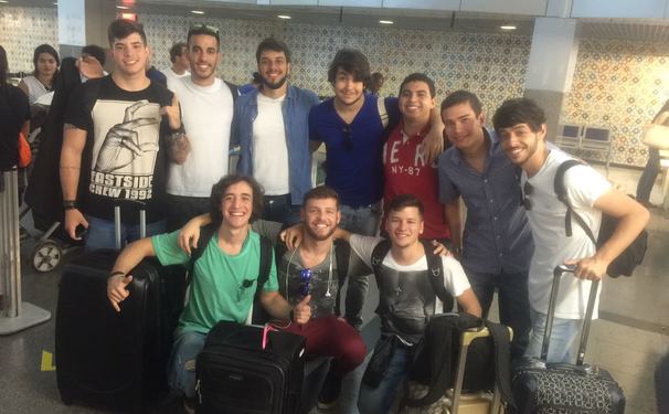 Rafael Mendonça e amigos em Las Vegas