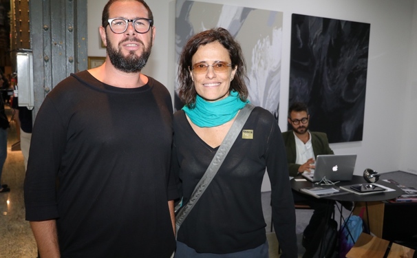 Zelia Ducan e Marieta Severo em tempo de arte.