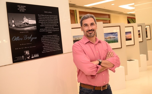 Quem passar pelo Shopping Barra não deixe de visitar a exposição do fotógrafo baiano Bruno Ribeiro