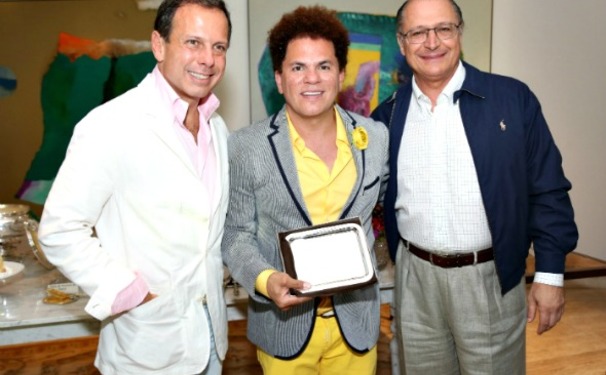 Romero Britto  amigo pessoal de João Dória
