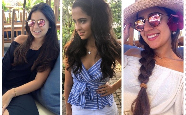 O trio de sucesso  no Shopping Barra