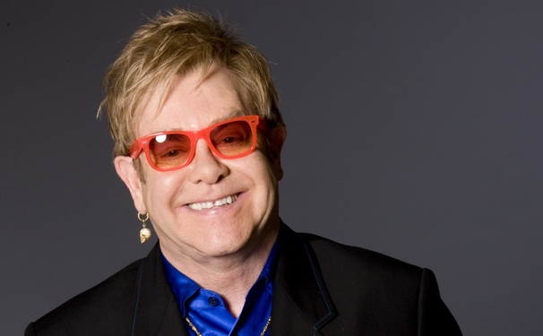 Elton John e James Taylor no Brasil