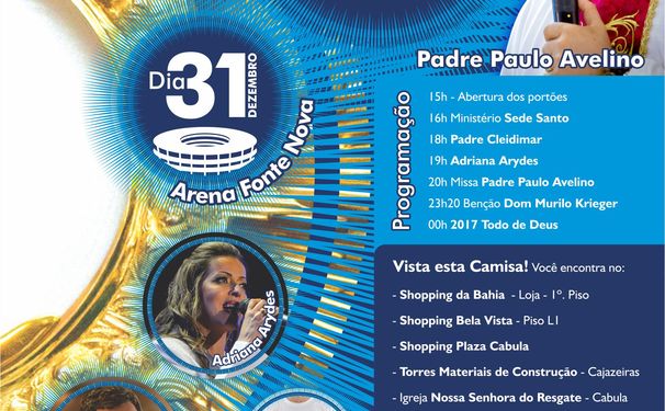 “Santíssimo Réveillon 2017 - Todo de Deus”