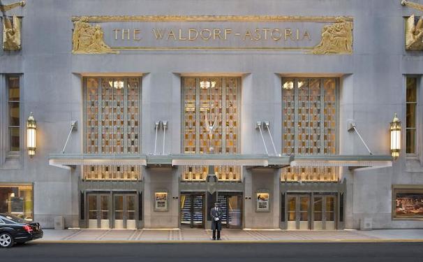 Mais luxo para o Hotel Waldorf Astoria