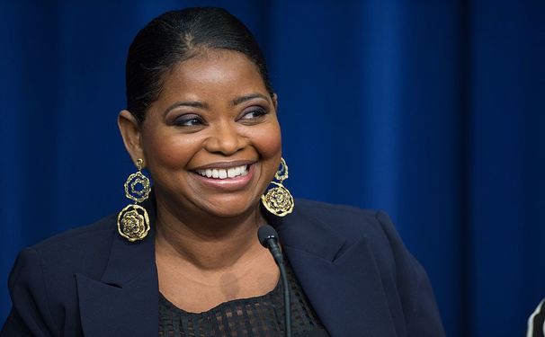 Octavia Spencer no Brasil...