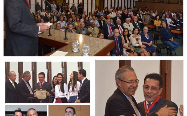 Sérgio Barradas Carneiro foi homenageado.