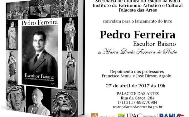 Está bacanérrimo o livro "Pedro Ferreira Escultor Baiano" 