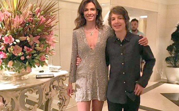 !8 anos de Lucas Jagger. 