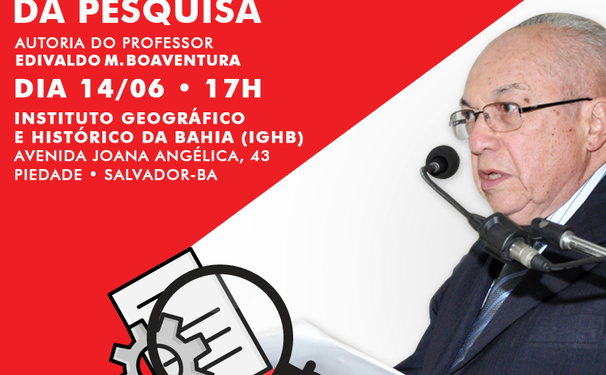 Lançamento do livro do professor  Edivaldo  Boaventura 