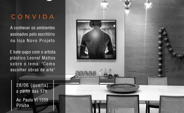 Bate-papo com o artista plástico Leonel Mattos