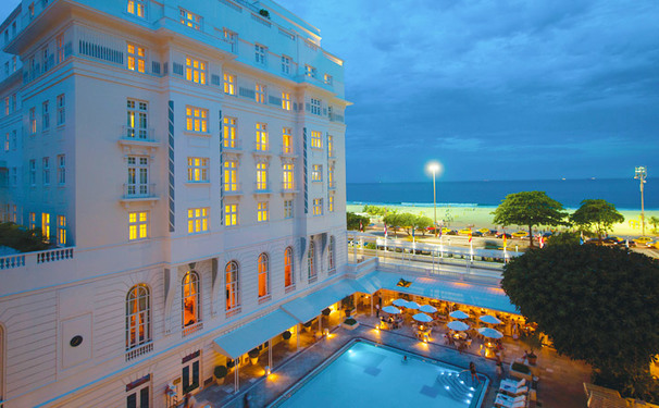 A reforma do Copa X o Carioca Palace da Globo