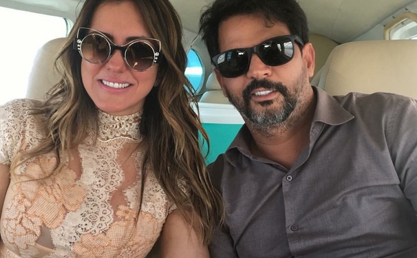 A lua de mel de Marina di Domizio e Denis Guimaraes