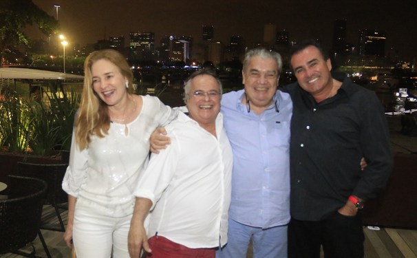 Uma noite carioca agradabilíssima