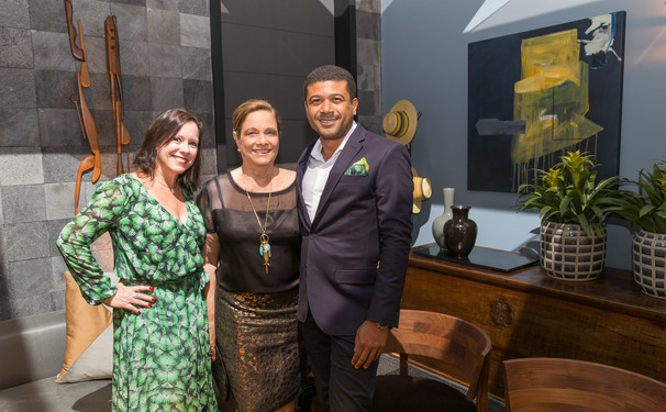 Wesley Lemos apresentou seu living na abertura da Casa Cor Bahia 2017