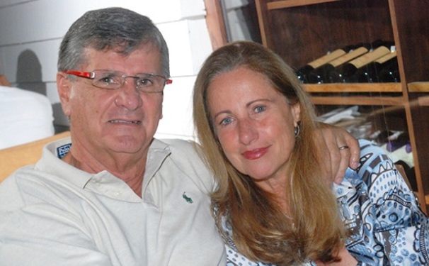 Sinísia Coni e Armando Correia Ribeiro recebendo hoje