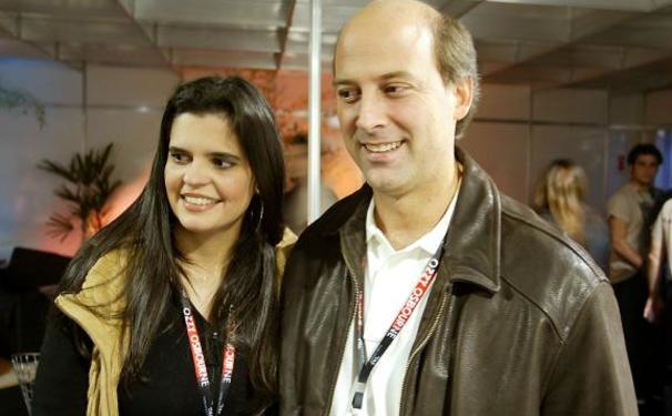 O elegante casal Luca e Luciana Cavalcanti