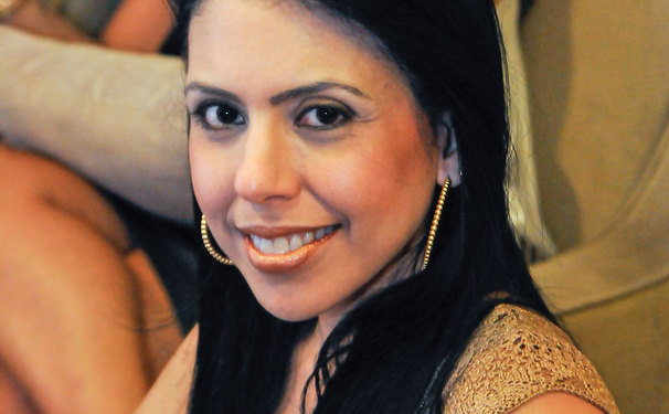 Analuzia Moscoso festança em dezembro