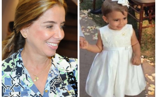 Eliane Carvalho recebendo hoje para os 2 aninhos da netinha