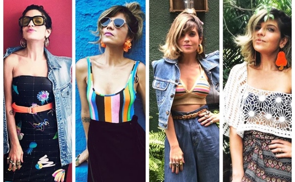 E lá vem ela cheia de graça com seu bazar...