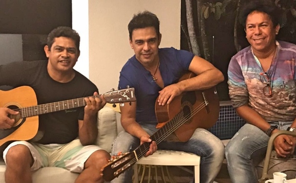 Zezé di Camargo, Pablo e a dupla Frank & Alex se reúnem em roda de viola